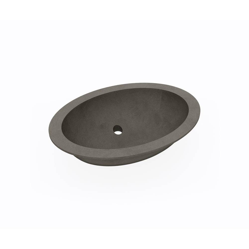Swan UL-1913 13 x 19 Swanstone® Undermount Single Bowl Sink in Charcoal Gray