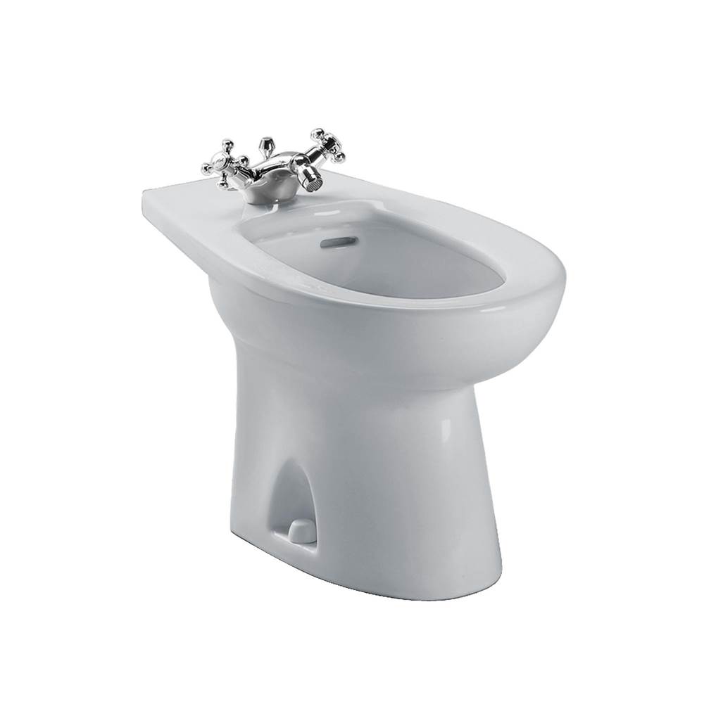 TOTO Toto® Piedmont® Single Hole Deck Mounted Faucet Bidet, Colonial White